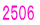 ２５０６  