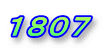 １８０７ 